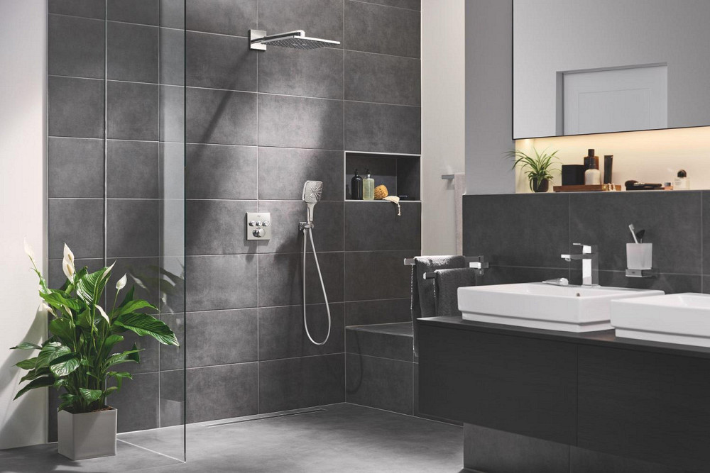 Душова система прихованого монтажу на 3 виходи з термостатом Grohe Grohtherm SmartControl  ( 34864000 ) 39584 Харьков - изображение 2