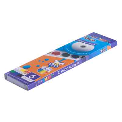 Краски для рисования ZiBi SMART Line Акварельные 6 цветов (ZB.6540) Винница