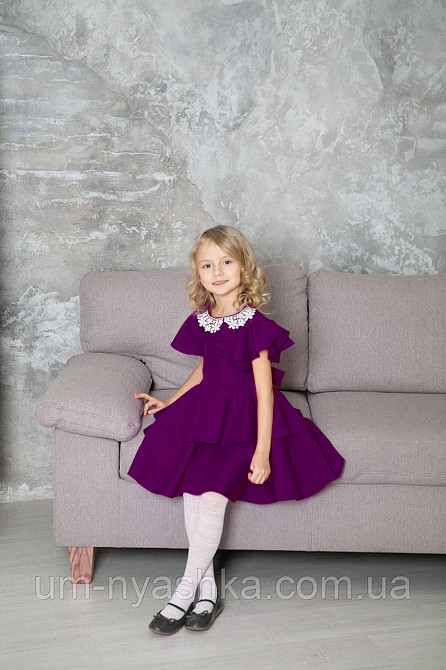 Гарне шкільне плаття з воланами Кривий Ріг - фото 4