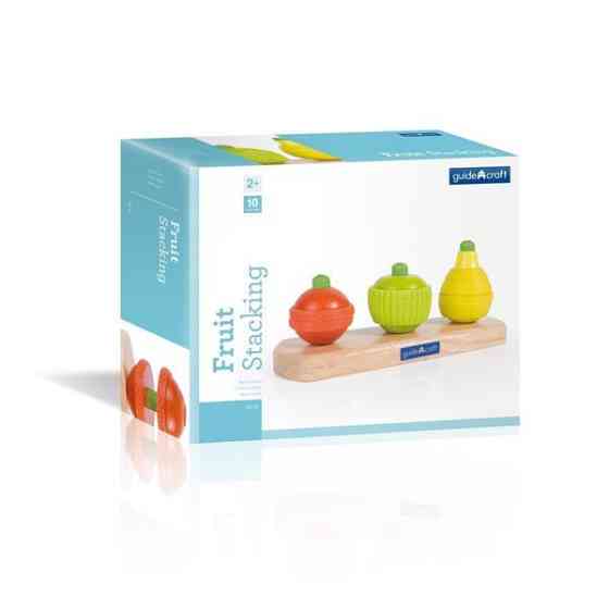 Пірамідка Guidecraft Manipulatives Фрукти (G6732) Харків