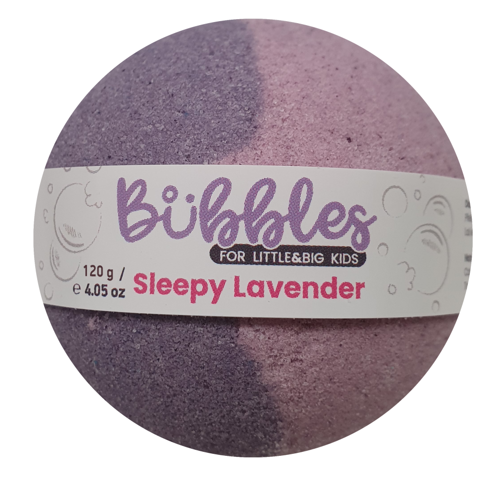 Бомбочка для ванни Сонна лаванда Bubbles 120 г Київ - фото 1