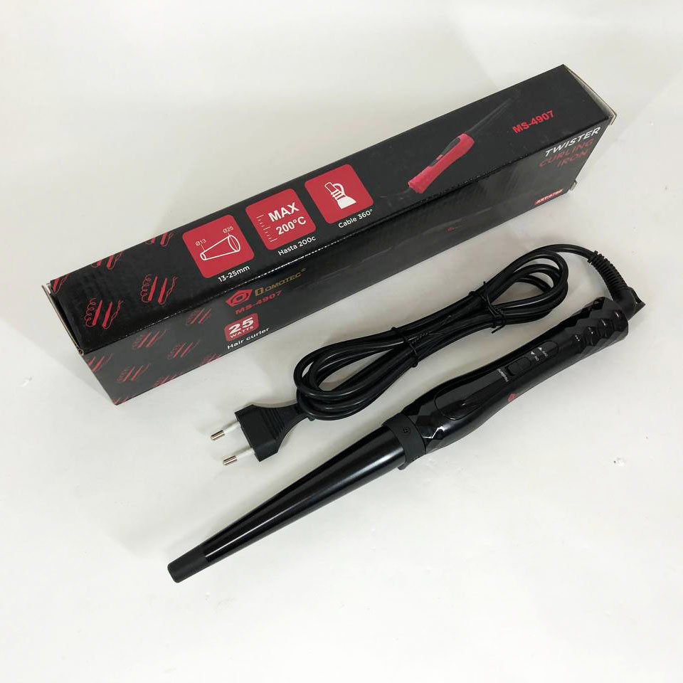 Плойка з функцією укладання і завивки волосся DOMOTEC, Плойка для об'єму, Праска для завивки волосся HC-47 Івано-Франківськ - фото 7