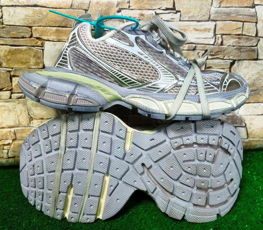 Кроссовки BALENCIAGA 3XL Sneaker Dirty Beige,оригинал р. 37 (25см стелька) полномеры Киев - изображение 7