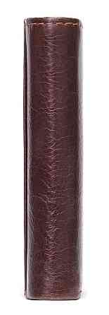 Чоловіче портмоне mini глянсове Коричневе (Vintage) Київ