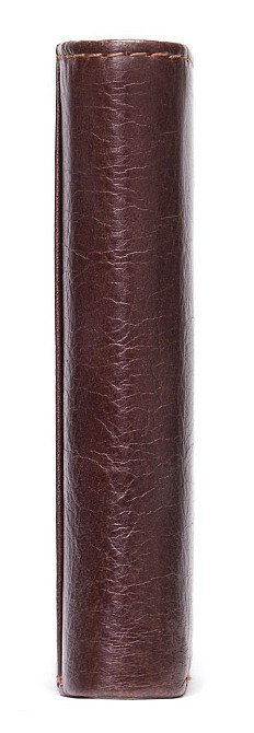 Чоловіче портмоне mini глянсове Коричневе (Vintage) Київ - фото 6