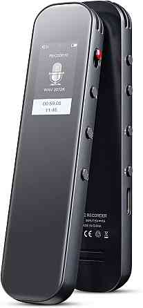 Диктофон Ihoumi V150 16GB - голосова активація 3072 Кбіт/с перезаряджуваний пристрій запису з USB-mi Дніпро