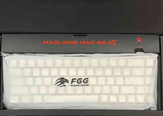 ГАРАНТИЯ!Madlions MAD 68 HE игровая клавиатура Rapid Trigger + подарок. Харьков