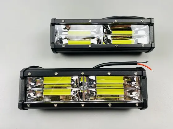 Фара LED прямокутна (chip COB) 144W 6000K (4 діода) (x 24см 8см x 6см) Мукачево