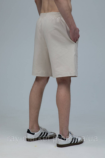 Шорты базовые RAY BASIC бежевые мужские (U0701M-Cream) M Киев - изображение 2