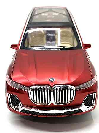 Машинка TK Union Group BMW X7 1:24 звук світло інерція рухомі елементи Червона (GT-05545) Чернігів