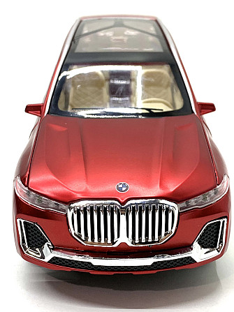 Машинка TK Union Group BMW X7 1:24 звук світло інерція рухомі елементи Червона (GT-05545) Чернігів - фото 3