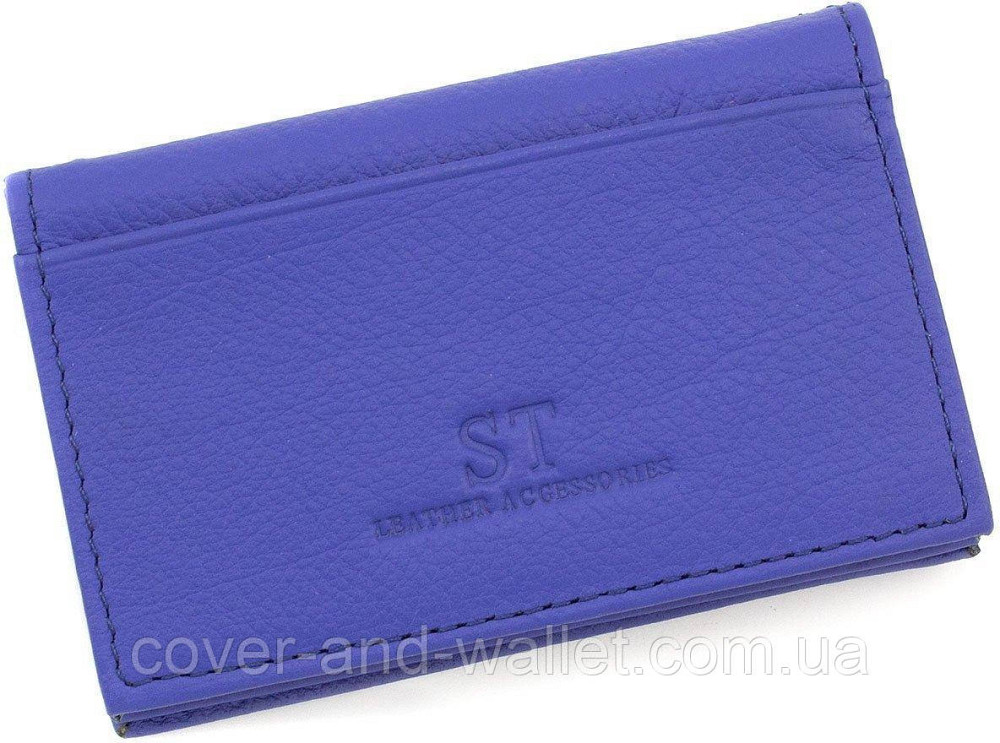 Маленька шкіряна жіноча обкладинка під документи світло-рожевого кольору ST Leather Київ - фото 8