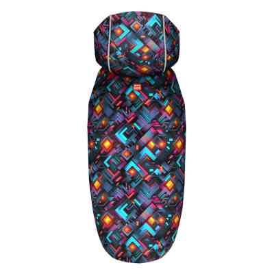 Дождевик для животных WAUDOG Clothes Накидка с капюшоном Бесконечные миры XS (355-4058) Винница