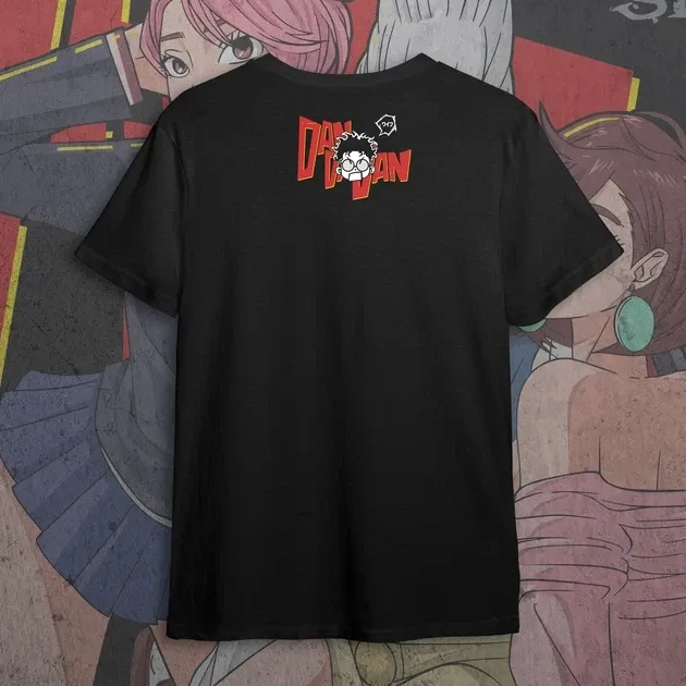 Футболка чоловіча з  принтом Dandadan Aira, Seiko, Momo Розмір 48 Anime0903 Дніпро - фото 3
