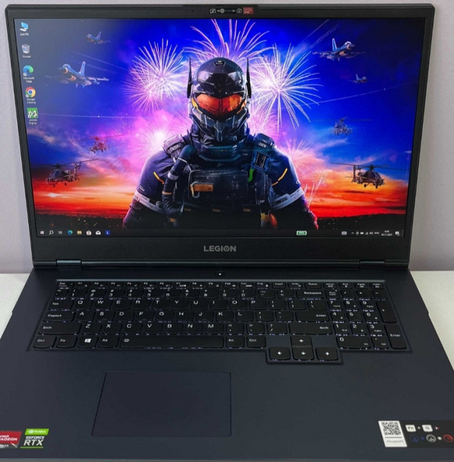 Legion 5 17,3 RTX 3070 8Gb Ryzen 7 5800H 130W 144Hz 16Gb SSD512Gb Ноутбук Київ - фото 1