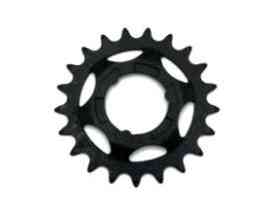 Зірка велосипедна (задня) 22Т (шліци, гартована, чорна) Індія Мукачево