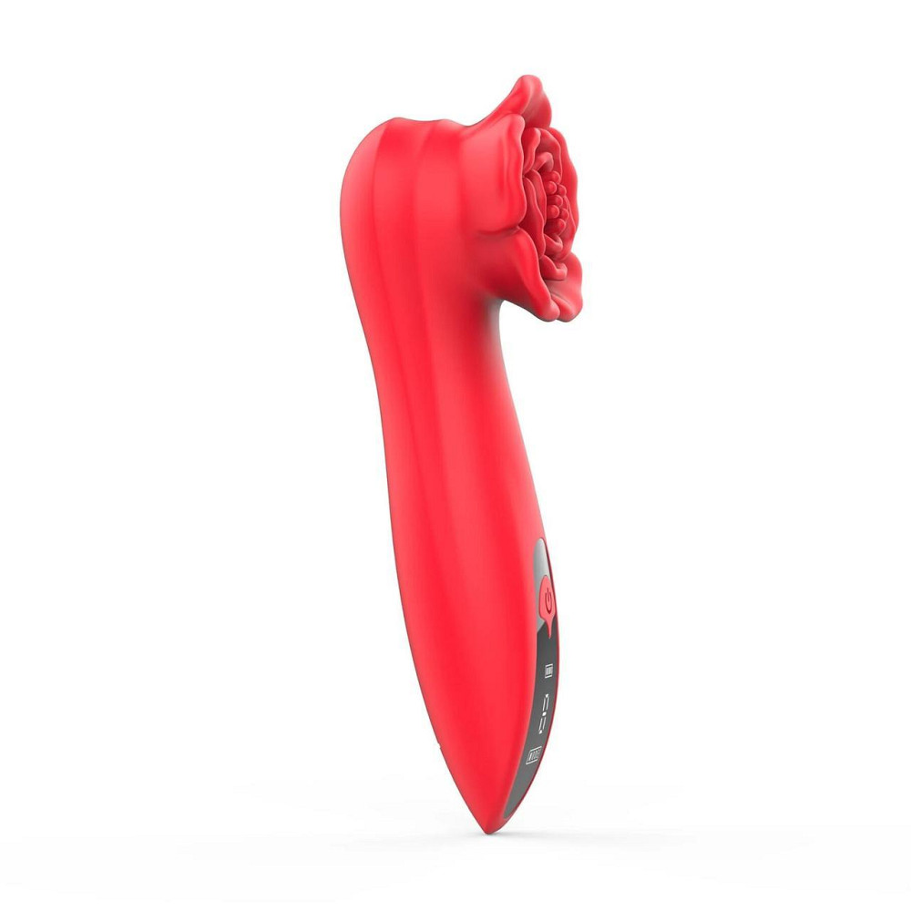 Розкішний вібратор для клітора Loviss Tona Rose Vibrator, у вигляді троянди, 9 режимів Sex Aura Київ - фото 5