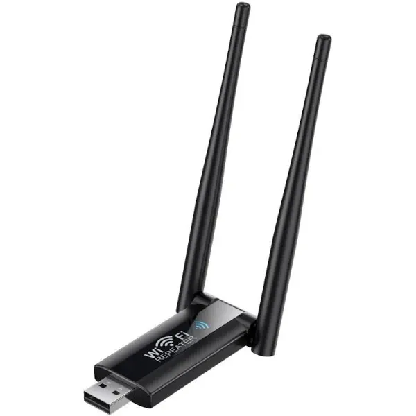 Мощный USB WiFi Адаптер Репитер 300Mbps 2.4GHz с Двумя 3dBi Антеннами Киев - изображение 2