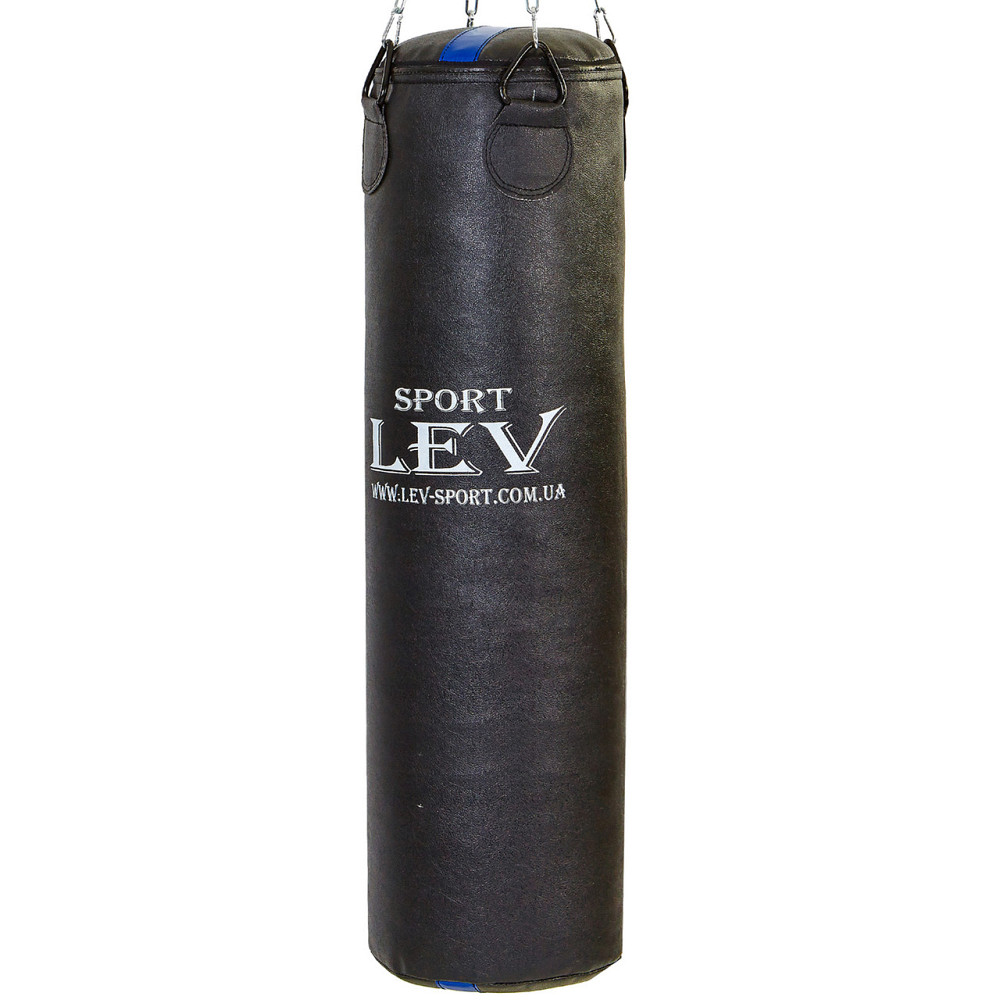 Мішок боксерський Циліндр LEV LV-2810 висота 120 см чорний Київ - фото 1