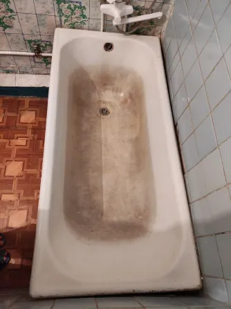 Реставрация ванн с использованием жидкого акрила Кривой Рог