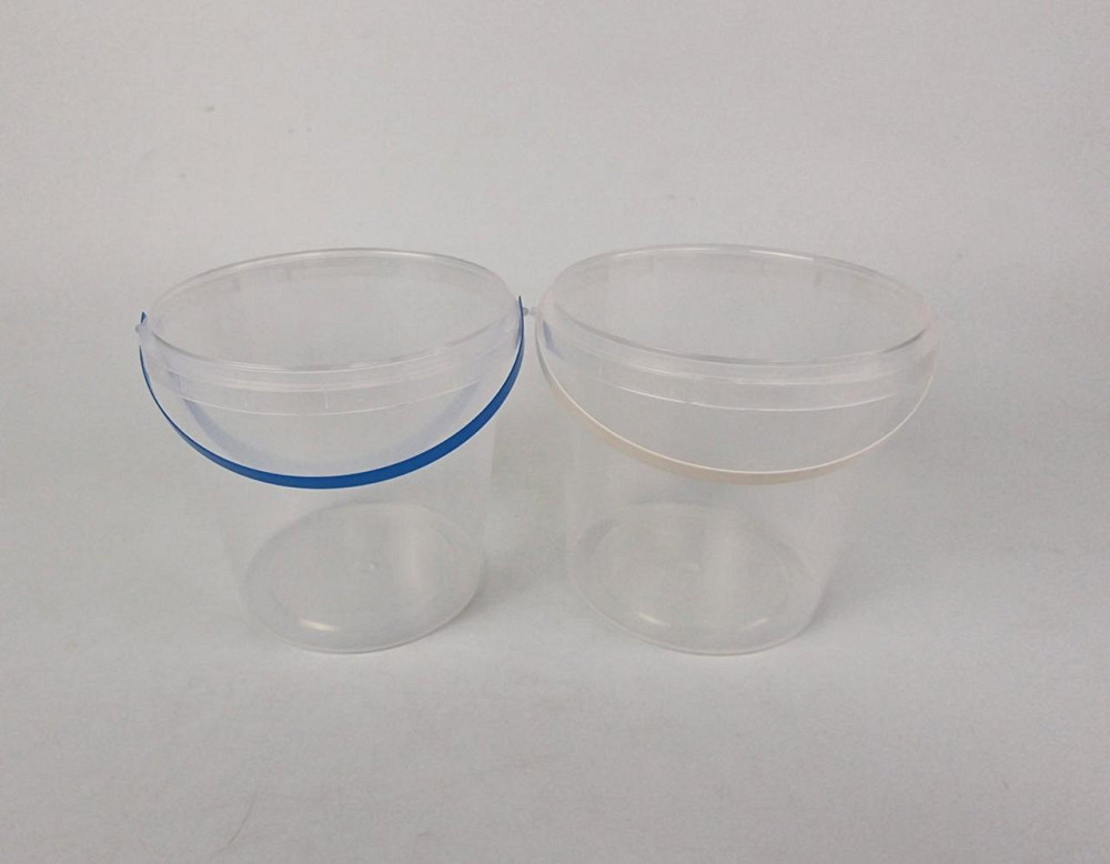 Відро з кришкою кругле 1л. прозоре 50 шт. Харків - фото 1