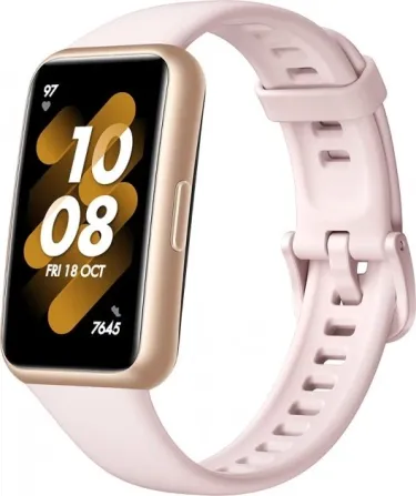 Б/У Умные часы фитнес-браслет HUAWEI BAND 7 NEBULA PINK с шагомером монитор сердечного ритма Днепр - изображение 1