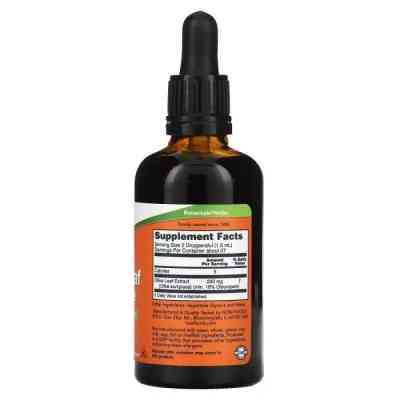 Травы Now Foods Листья оливы, глицериновый экстракт в каплях, Olive Leaf Glyce (NOW-04898) Винница