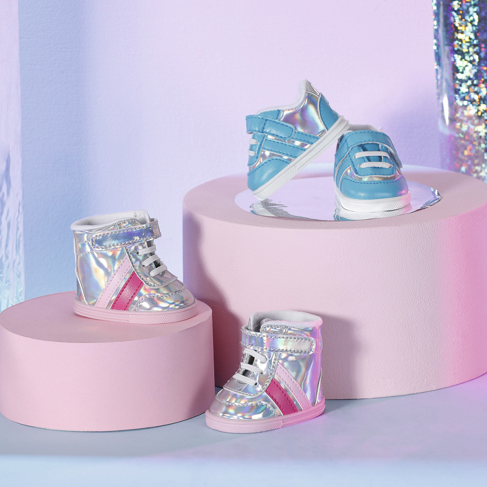 Взуття для ляльки Baby Born - Cріблясті кросівки Дніпро - фото 4