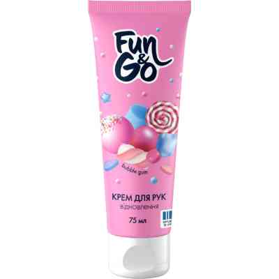 Крем для рук Fun&amp;Go Bubble Gum 75 мл (4820204702014) Вінниця