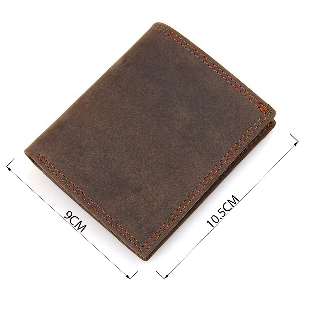 Кошелек мужской Vintage 14429 винтажный стиль Коричневый Киев - изображение 3
