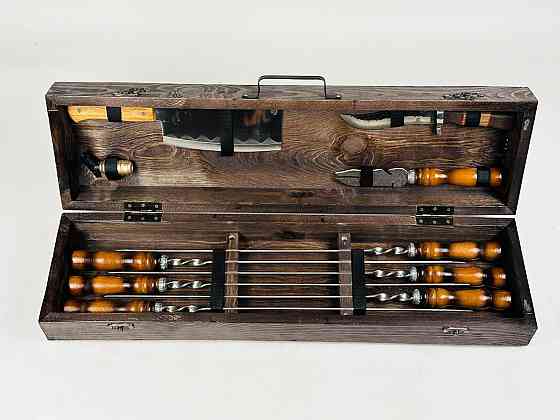 Набори шампурів, Набір шампурів у кейсі "М'ясник Міні" Шампури, вертіла Тернопіль