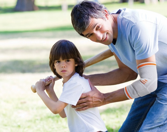 Спортивный мягкий налокотник с подушечками из техногеля OS 6230 Sport M Днепр - изображение 4