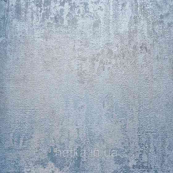Шпалери вінілові на паперовій основі Zambaiti C88128 ABITAT штукатурка під бетон розмитий зелений пляшковий Київ