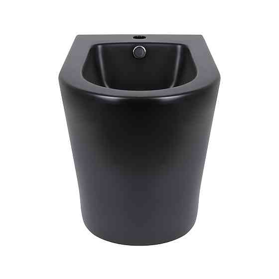 Біде підлогове Qtap Scorpio 530x360x395 Matt black QT14441003CMB Київ