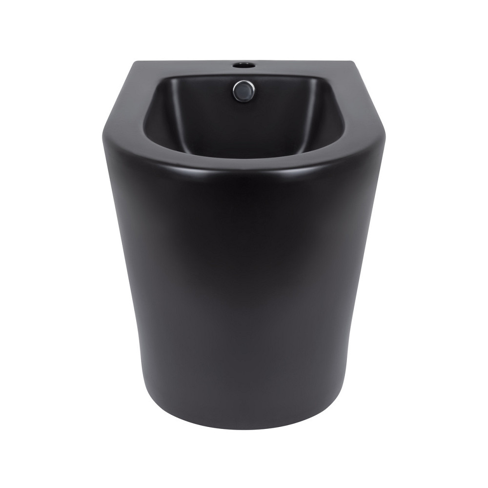 Біде підлогове Qtap Scorpio 530x360x395 Matt black QT14441003CMB Київ - фото 3