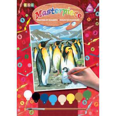 Набір для творчості Sequin Art PAINTING BY NUMBERS JUNIOR Penguins (SA0033) Вінниця