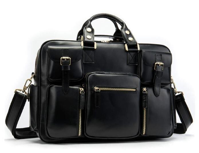 Сумка мужская Vintage 14756 Черная Киев - изображение 5