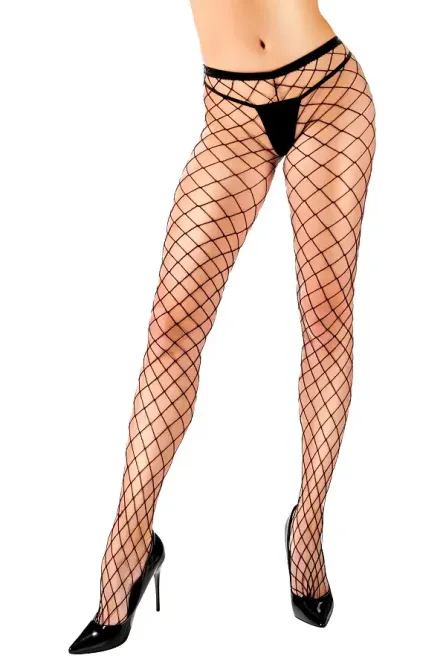 Колготки в крупну сітку Anne De Ales Ginna T4 Львів - фото 1