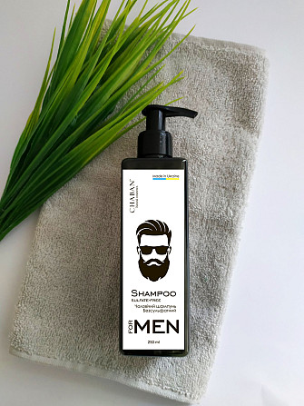 Мужской шампунь для волос For Men Chaban 250 мл Винница - изображение 2
