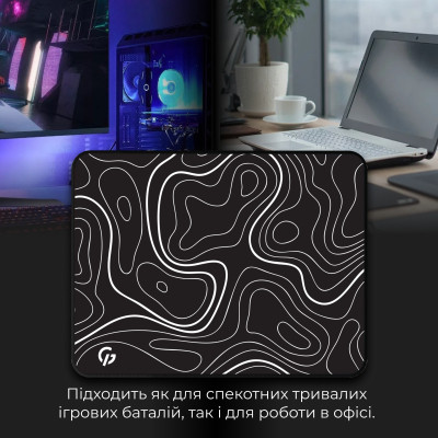 Килимок для мишки GamePro Speed/Control Black (MP145AB) Вінниця - фото 7
