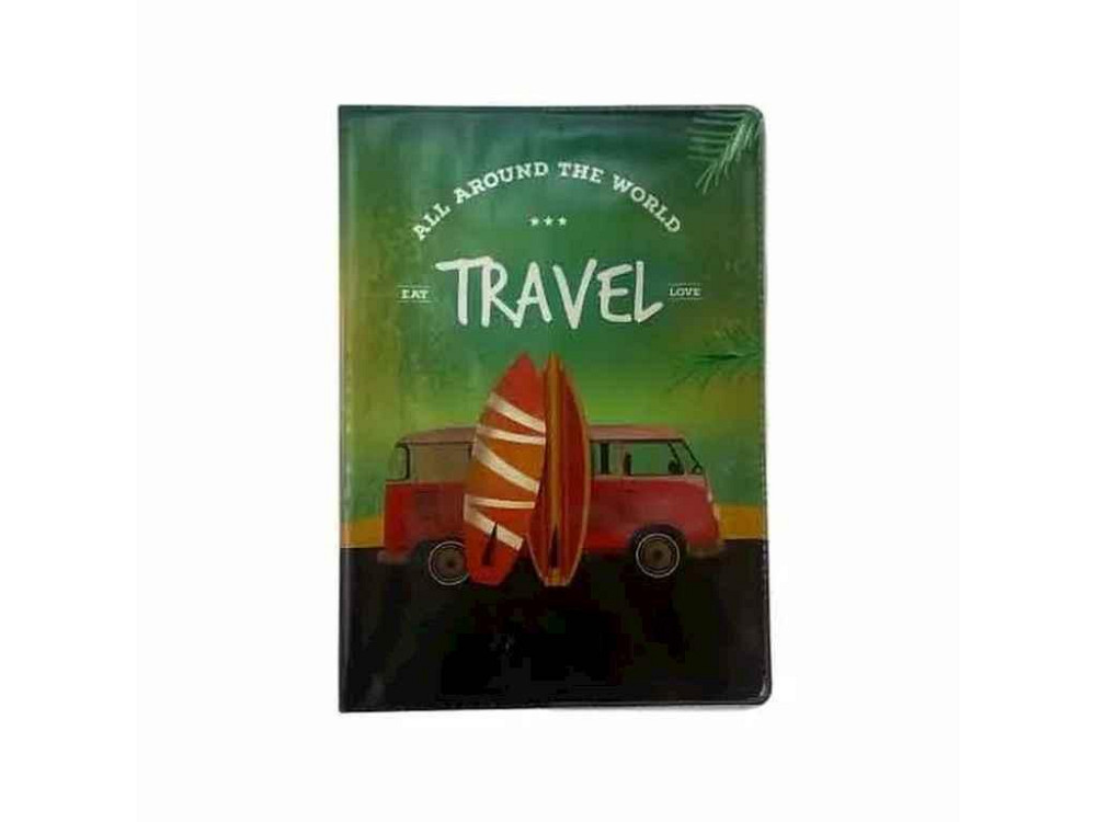 Обкладинка ПВХ для Паспорта України/Passport Travel (Bus) 185х130мм арт.307020 в асортименті ТМ ПОЛІМЕР Київ - фото 1