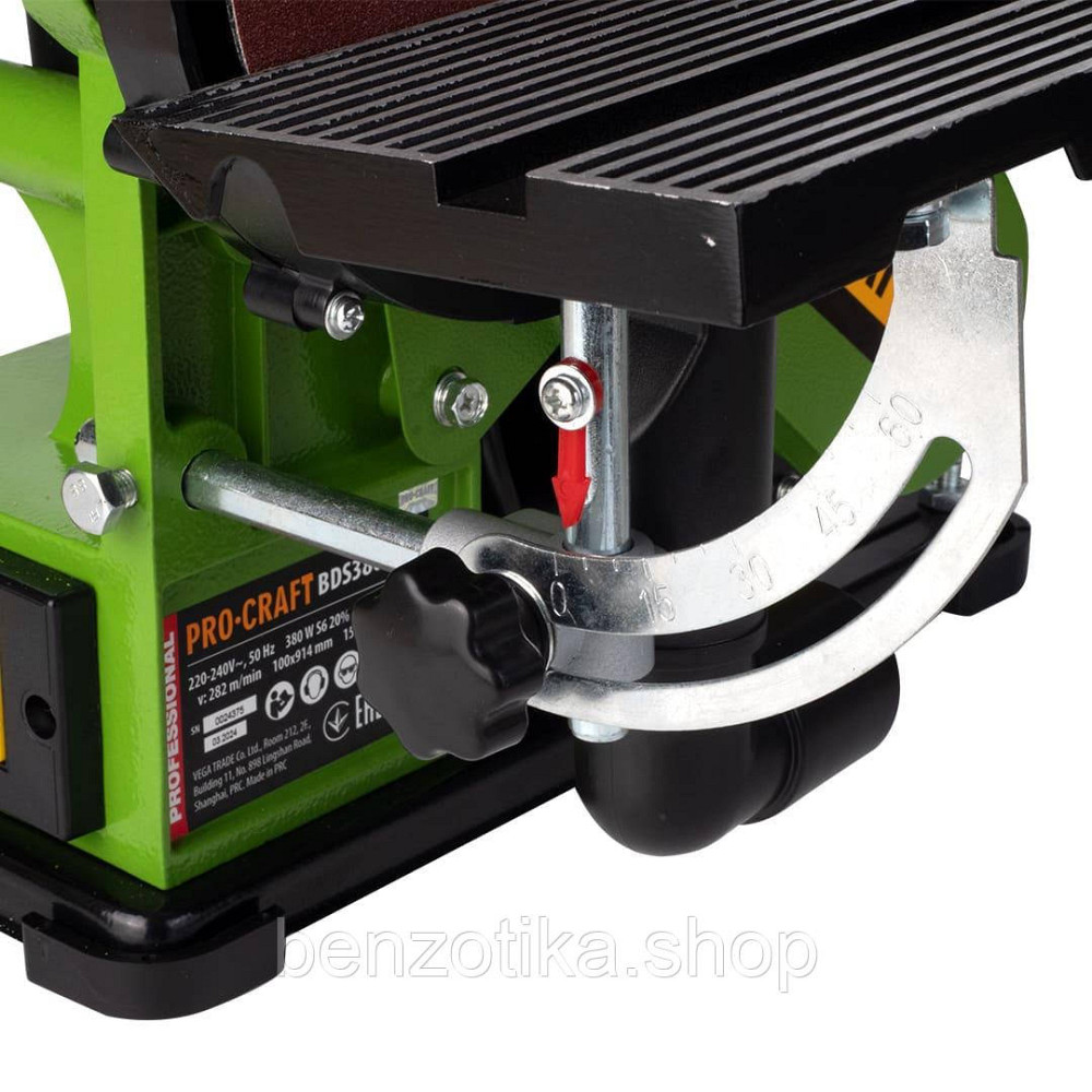 Дисково-стрічковий шліфувальний верстат (гріндер) Procraft BDS380 Киев - изображение 10