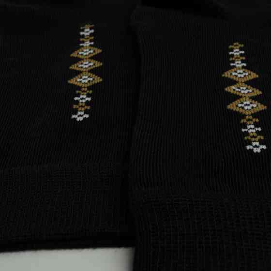 Демісезонні шкарпетки чоловічі класичні GM Textile Високі 41-46 Чорний Суми