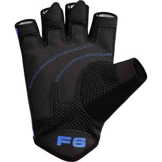 Рукавички для фітнесу RDX F6 Sumblimation Blue M Каменское