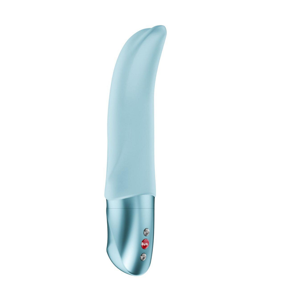 Вібратор Fun Factory Diva Dolphin Ice Blue, 10 режимів роботи, на батарейках Sex Aura Київ - фото 1