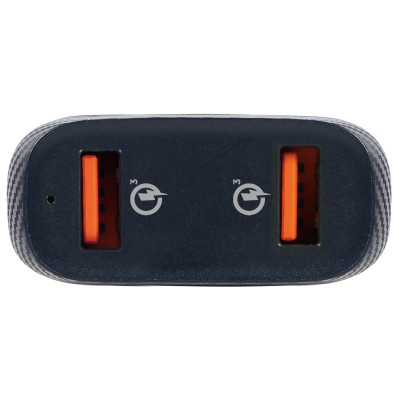 Зарядний пристрій Gembird 2 port 36W QC3.0 (TA-U2QC3-CAR-01) Вінниця - фото 2