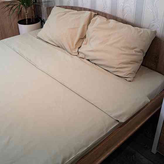 Підковдра 200x220 Поплін GM Textile 120 г/м2 Бавовна (Світло-коричневий) Суми