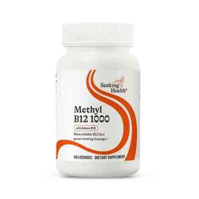Витаминно-минеральный комплекс Seeking Health Витамин B12, 1000 мкг, Methyl B12, 60 леденцов (SKH-52007) Винница