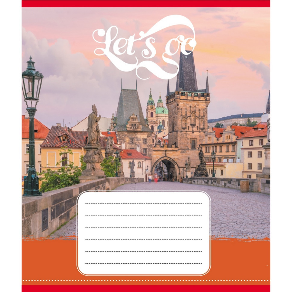 Зошит учнівський "Гоу" 036-580075L-2 в лінію, 36 аркушів Вінниця - фото 1