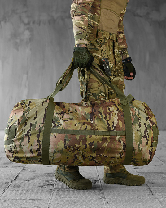 Сумка баул ВСУ для вещей транспортная индивидуальная 90 л. мультикам Одесса - изображение 9